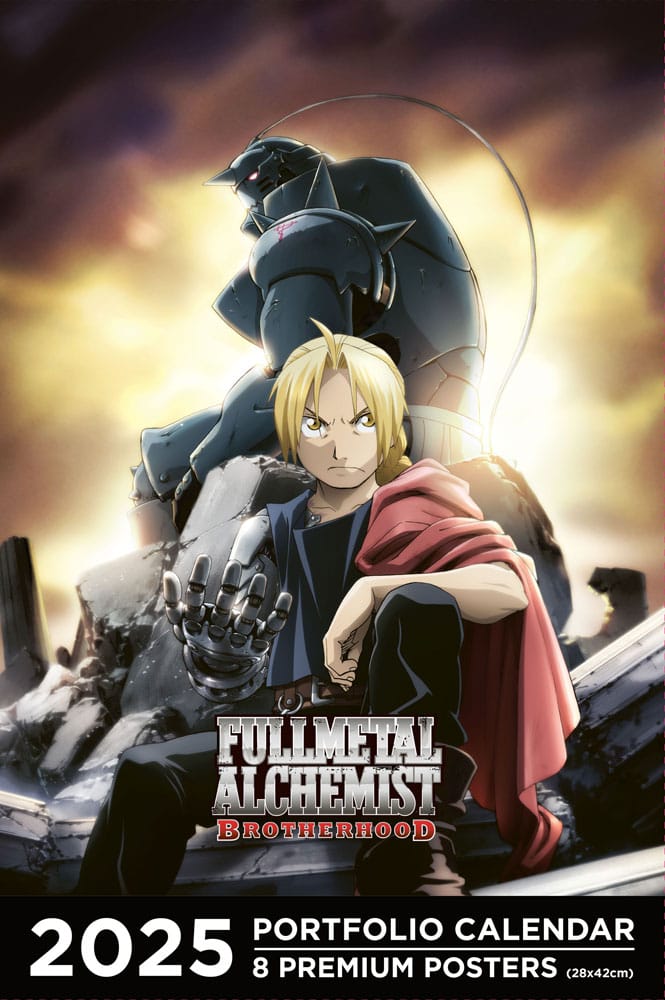 Fullmetal Alchemist Portfolio Calendar 2025 *English Version* Calendars