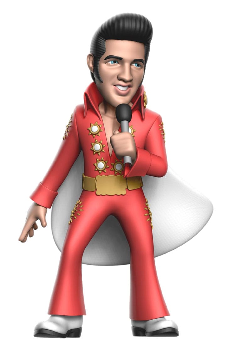 Elvis Presley Minix Figure Elvis Red Suit 12 cm Mini-figures