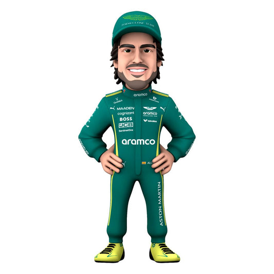 Formula 1 Minix Figure Fernando Alonso (Aston Martin) 12 cm Mini-figures