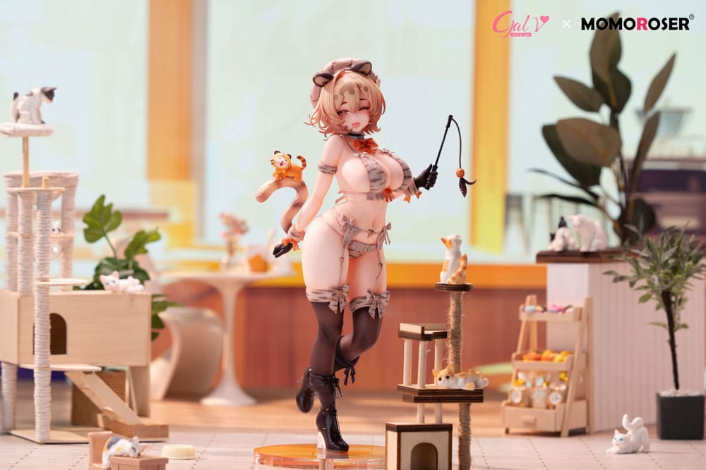 Original Character Gal.V x Momoroser Statue 1/6 Migu-chan illustration by freng Deluxe Edition 28 cm Statues