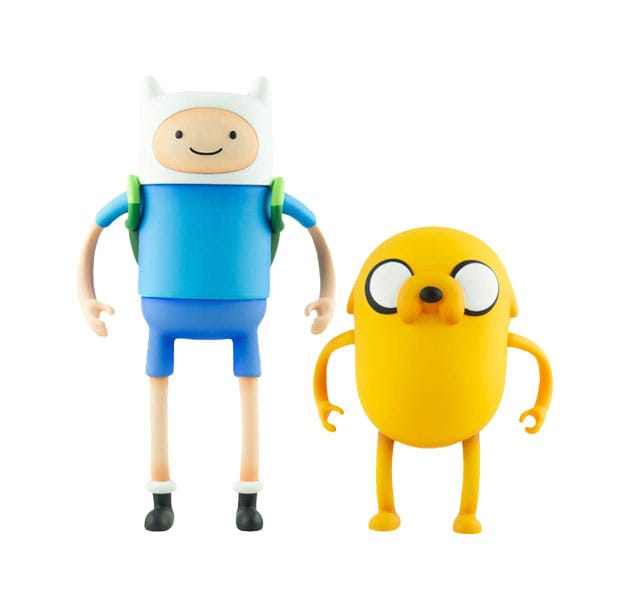 Adventure Time Soft Vinyl Figure Jake & Finn 21 cm Action figures