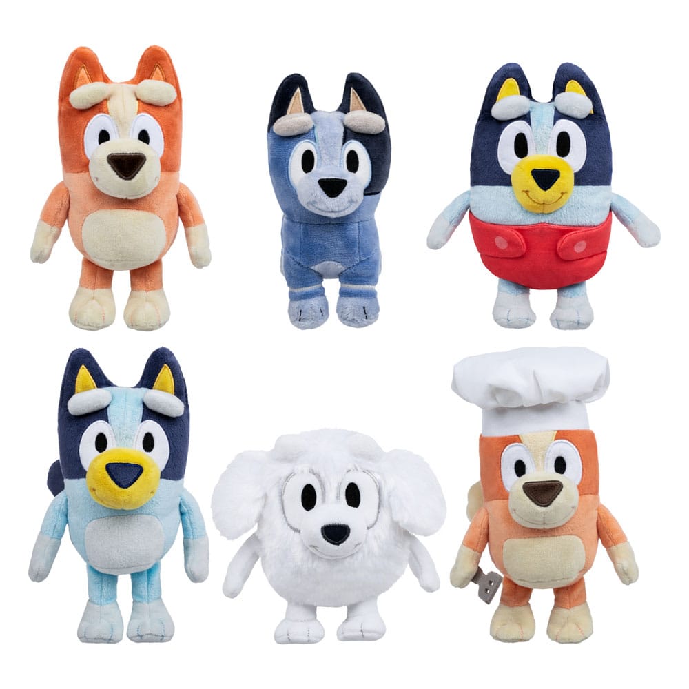 Bluey Plush Figures Bluey Basic 20 cm Assortment (10)