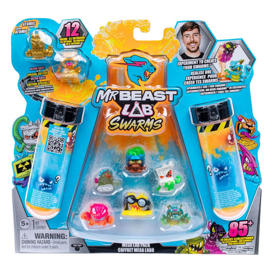 Mr. Beast Lab Swarms Mini Figures 12-pack Mega Lab 2 3 cm Assortment (4)