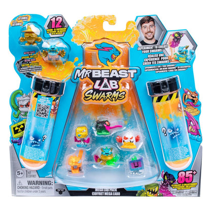 Mr. Beast Lab Swarms Mini Figures 12-pack Mega Lab 3 3 cm Assortment (4)