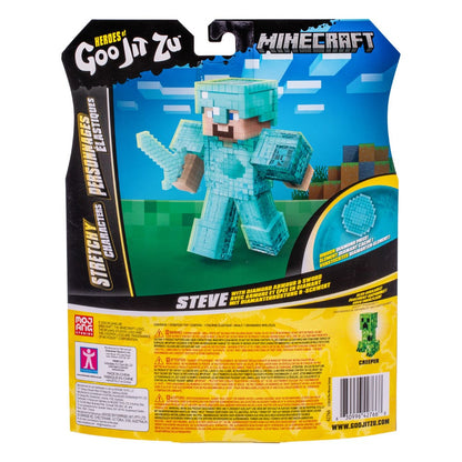 Minecraft Heroes of Goo Jit Zu Meteor Madness Stretch Figure Steve 12 cm Mini-figures