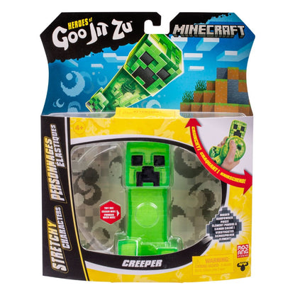 Minecraft Heroes of Goo Jit Zu Meteor Madness Stretch Figure Creeper 12 cm