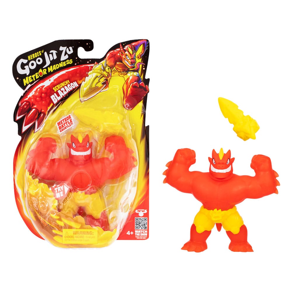 Heroes of Goo Jit Zu Meteor Madness Stretch Figure Blazagon 13 cm
