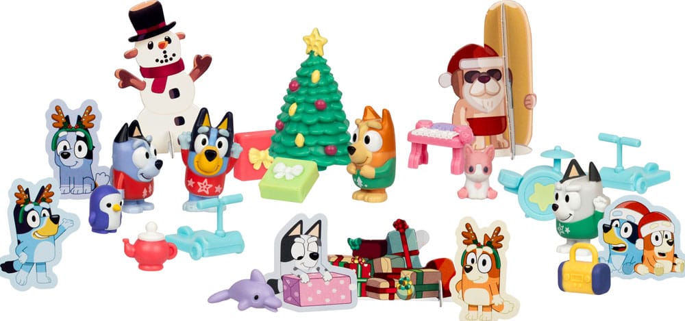 Bluey  Advent Calendar Mini Figures