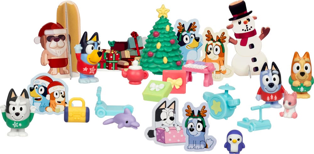 Bluey  Advent Calendar Mini Figures