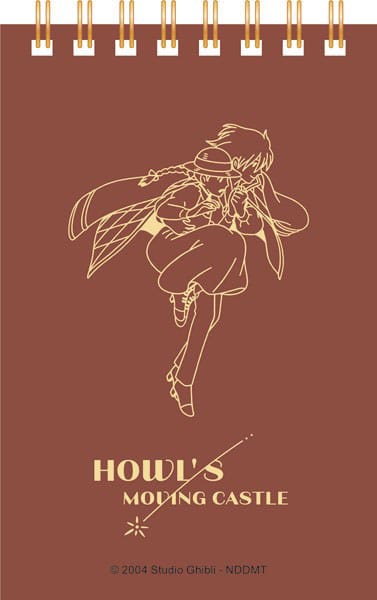 Howl´s Moving Castle Memo Pad Sophie & Hauru Stationery