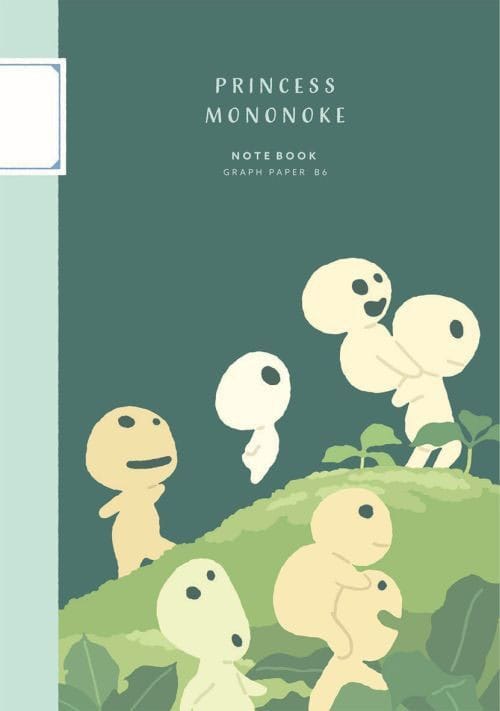 Princess Mononoke Notebook Kodama