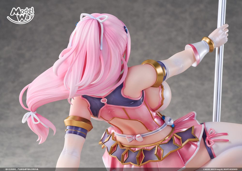 Pet angel cheerly pink PVC Statue 1/4 Momoka Sakuraba 31 cm