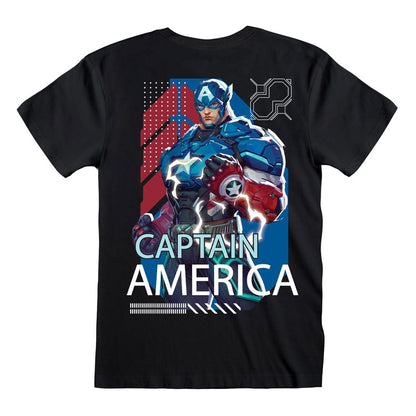 Marvel Rivals T-Shirt Captain America Size S