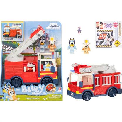 Bluey Mini Figure Playset Bluey Firedruck