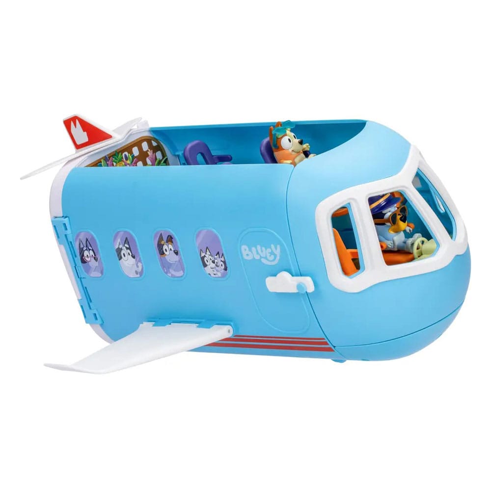 Bluey Mini Figure Playset Bluey Holiday 3in1 Set Mini-figures