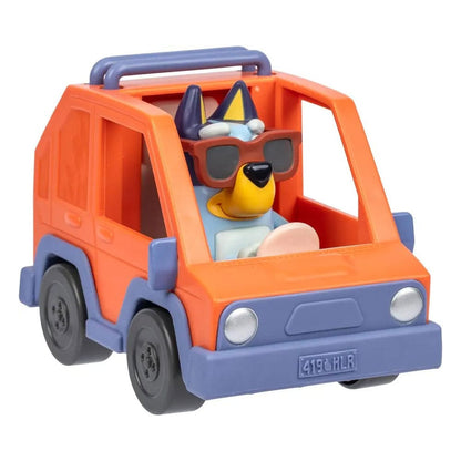 Bluey Mini Figure Playset Bluey & 4WD Car Mini-figures