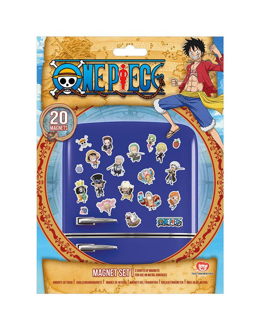 One Piece Fridge Magnets Chibi Magnets