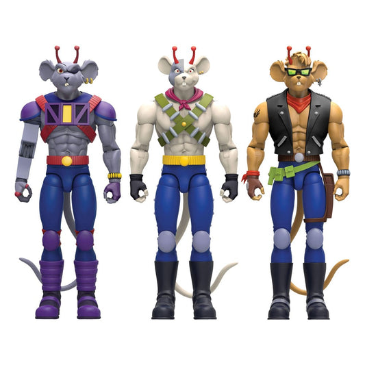 Biker Mice From Mars Action Figures 17 cm Assortment (6) Action figures