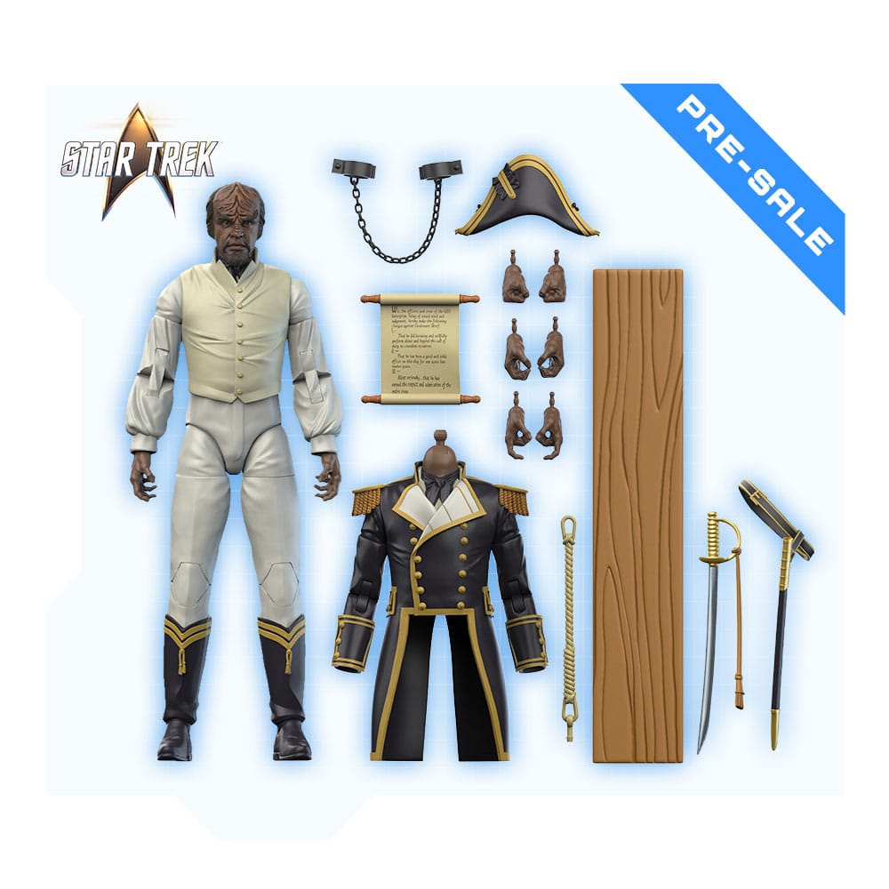 Star Trek: Generations Actionfigur 1/10 Wave 2 Sailor Uniform Worf 16 cm