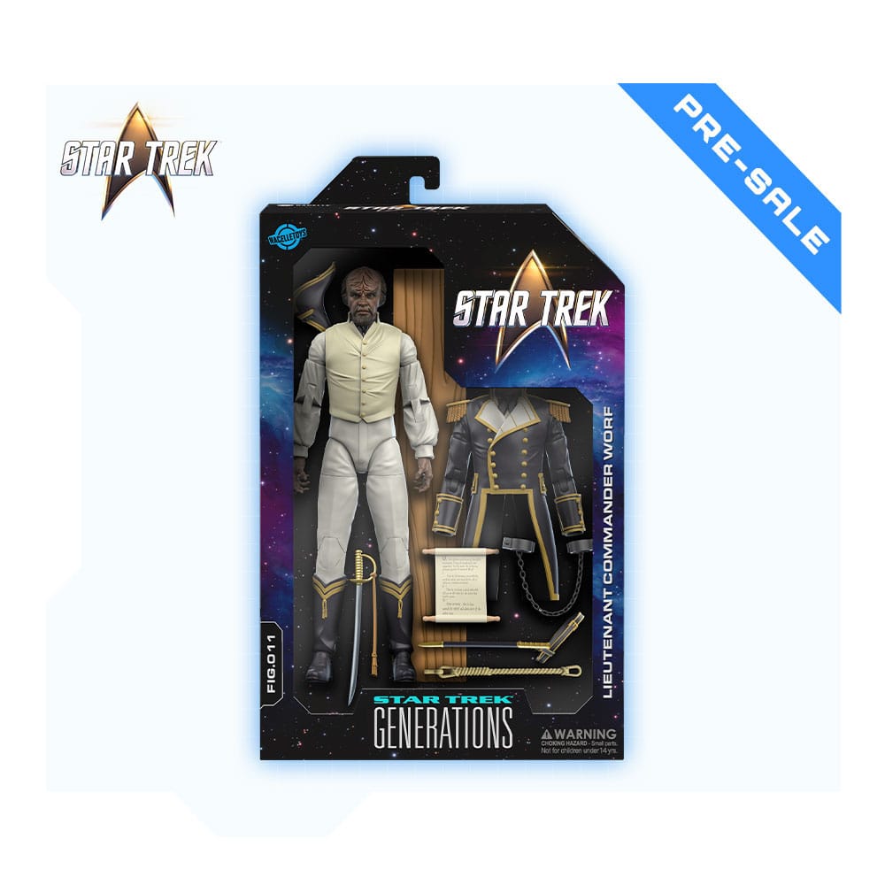 Star Trek: Generations Actionfigur 1/10 Wave 2 Sailor Uniform Worf 16 cm