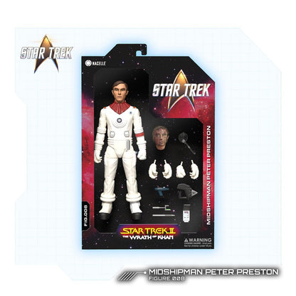 Star Trek II: The Wrath of Khan Action Figure 1/12 Peter Preston 16 cm
