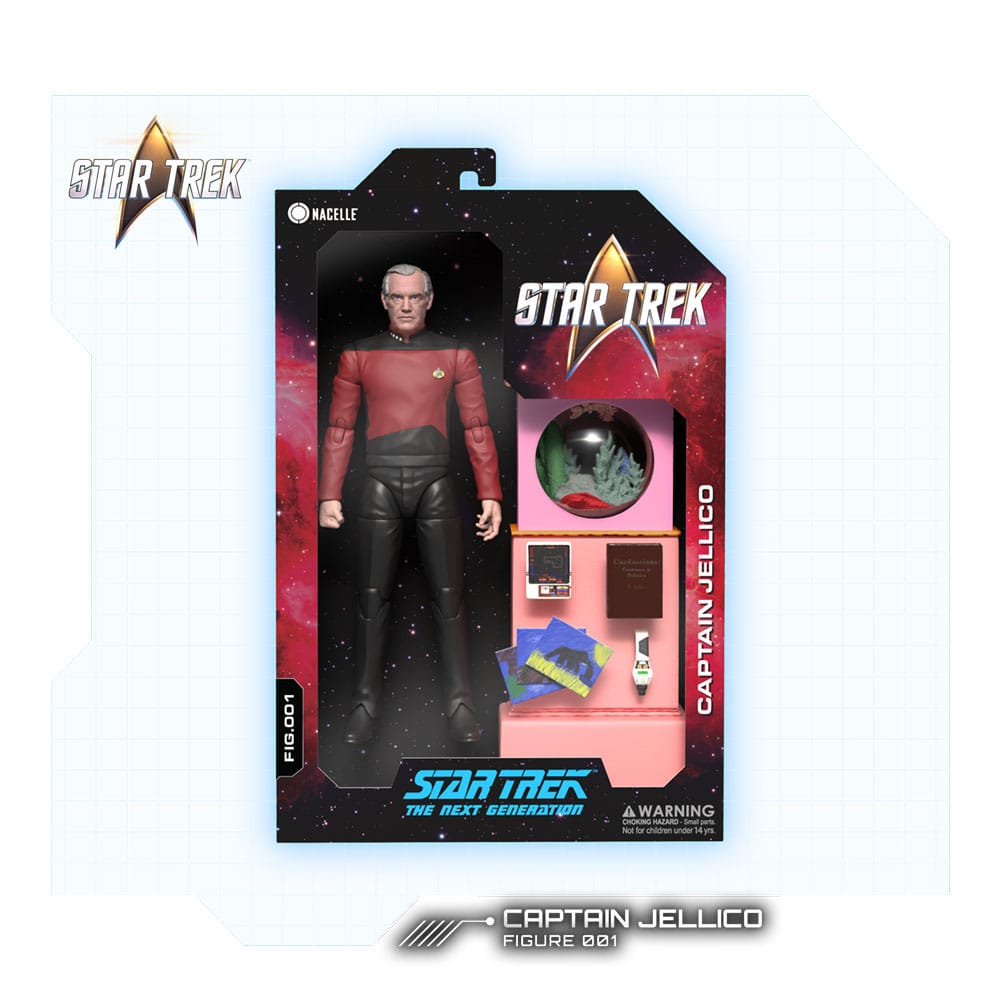Star Trek: The Next Generation Action Figure 1/12 Captain Jellico 16 cm