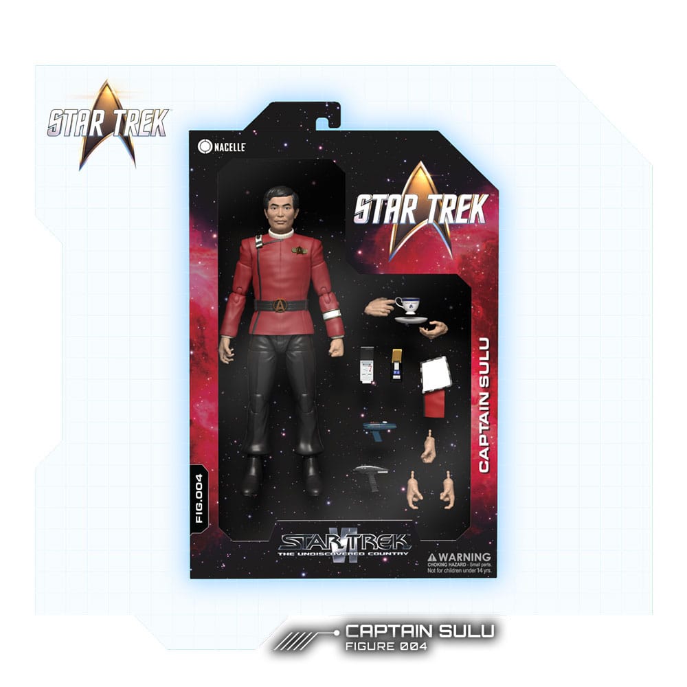 Star Trek VI: The Undiscovered Country Action Figure 1/12 Captain Sulu 16 cm