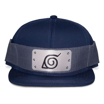 Naruto Shippuden Snapback Cap Logo Blue Beanies & Caps