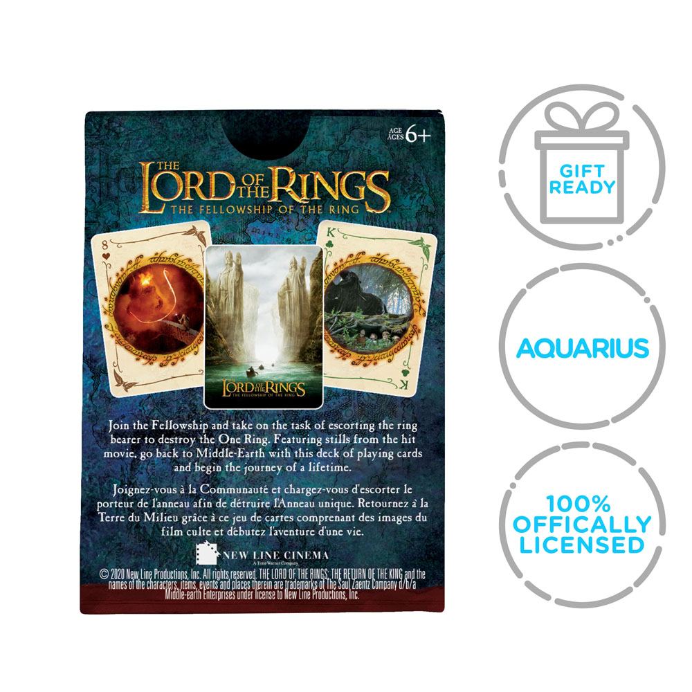 Lord of the Rings Playing Cards The Fellowship of the Ring