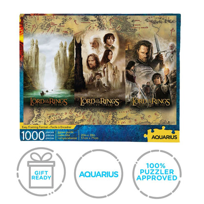 Lord of the Rings Jigsaw Puzzle Triptych (1000 pieces) Puzzles