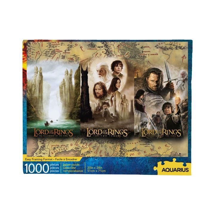 Lord of the Rings Jigsaw Puzzle Triptych (1000 pieces) Puzzles