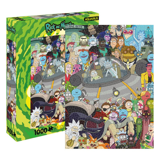 Rick and Morty Jigsaw Puzzle Group (1000 pieces) Puzzles