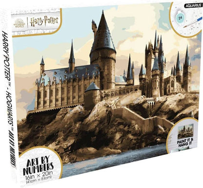 Harry Potter Paint by Numbers Painting Set Hogwarts 40 x 50 cm