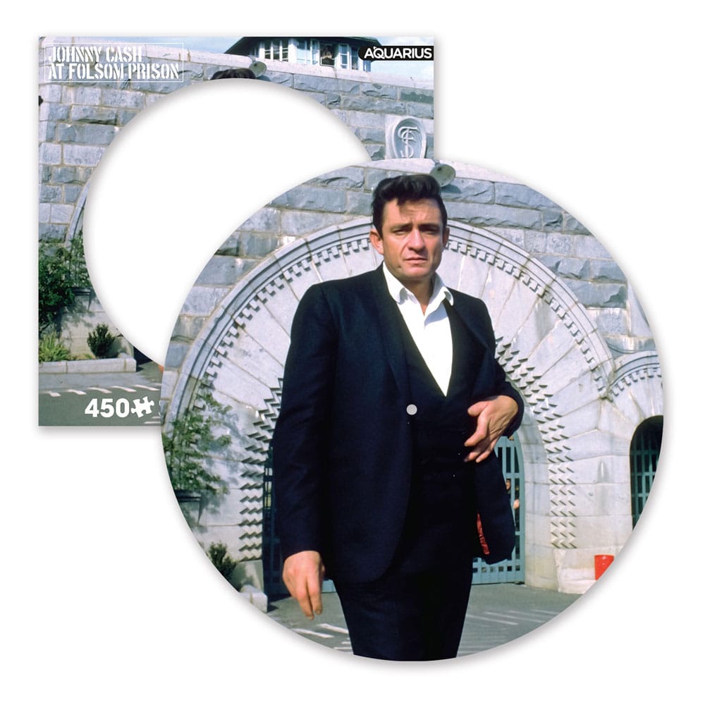 Johnny Cash: Folsom Prison 450 Piece Picture Disc Jigsaw Puzzle Puzzles