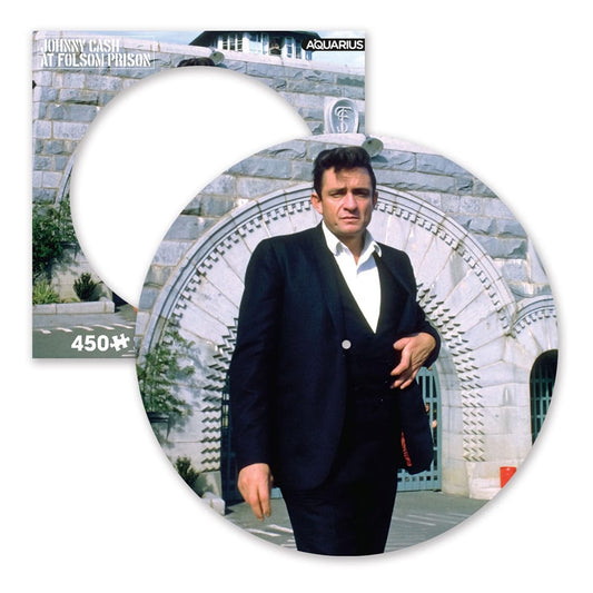 Johnny Cash: Folsom Prison 450 Piece Picture Disc Jigsaw Puzzle Puzzles