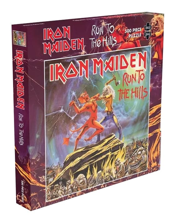 Iron Maiden: Run to the Hills 500 Piece Jigsaw Puzzle Puzzles