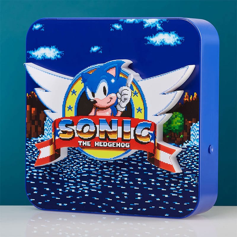 Sonic - The Hedgehog 3D Light Classic Sonic Lamps / Lights