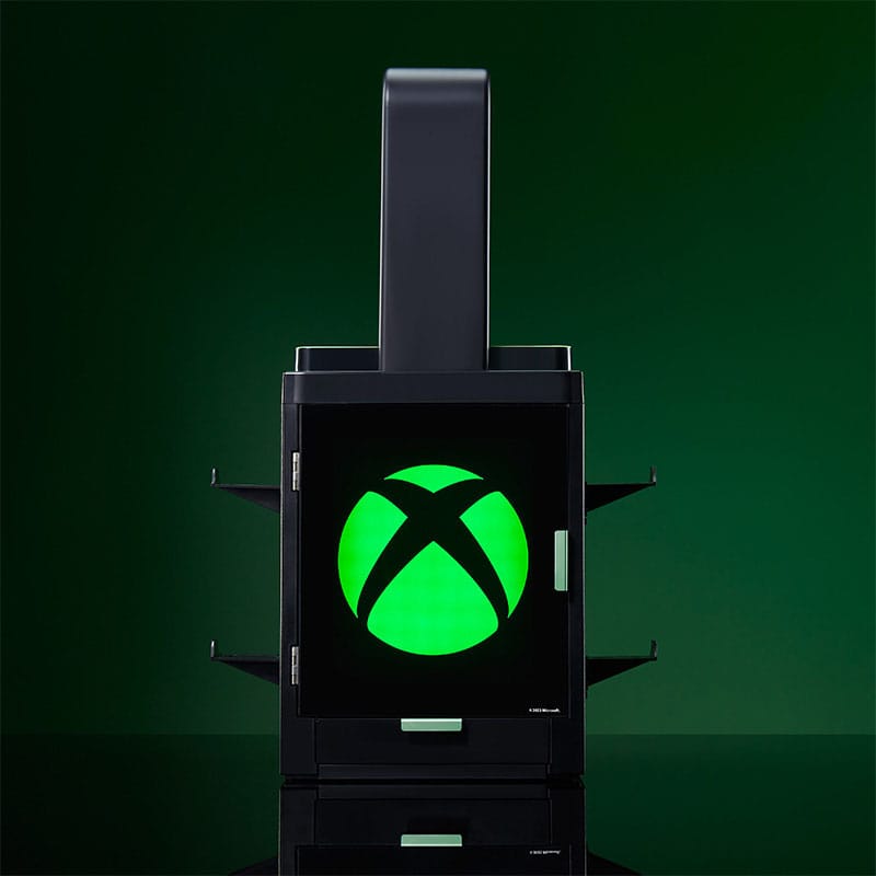 Xbox Gaming Locker with lightening Adapters