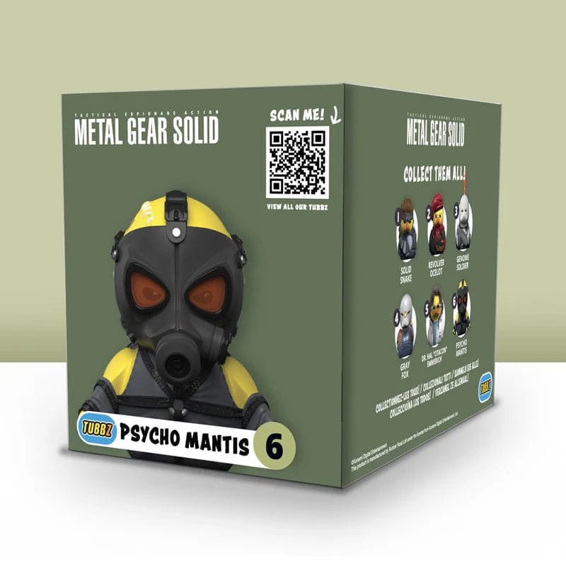 Metal Gear Solid Tubbz PVC Figure Psycho Mantis Boxed Edition 10 cm