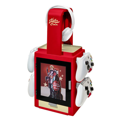 Fallout Gaming Locker with lightening Nuka Cola Adapters