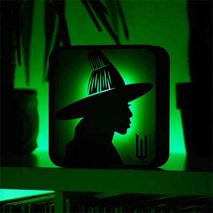 Wicked Acrylic Light Witch