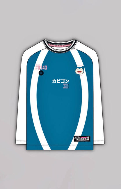 Pokémon Football Jersey Snorlax Size XL