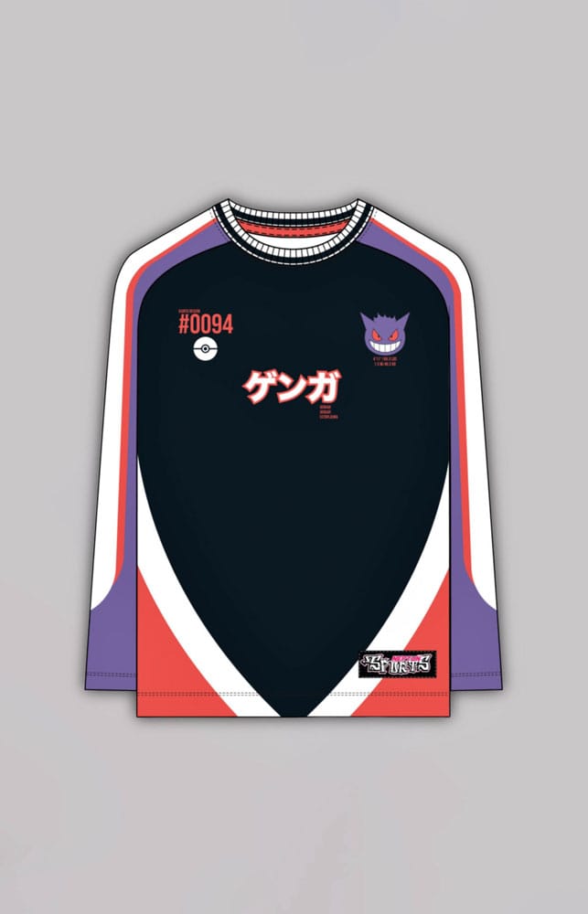 Pokémon Football Jersey Gengar   Size XXXL