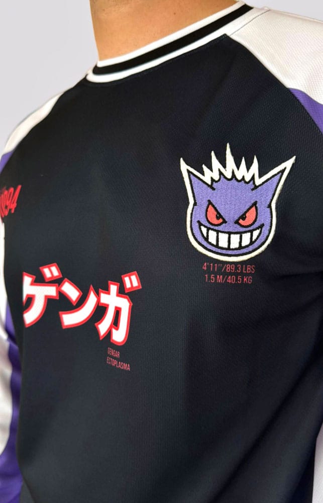 Pokémon Football Jersey Gengar  Size XXL