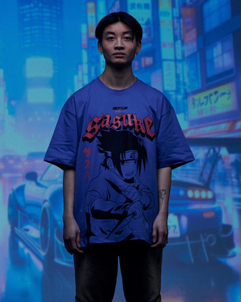 Naruto Shippuden T-Shirt Graphic Sasuke