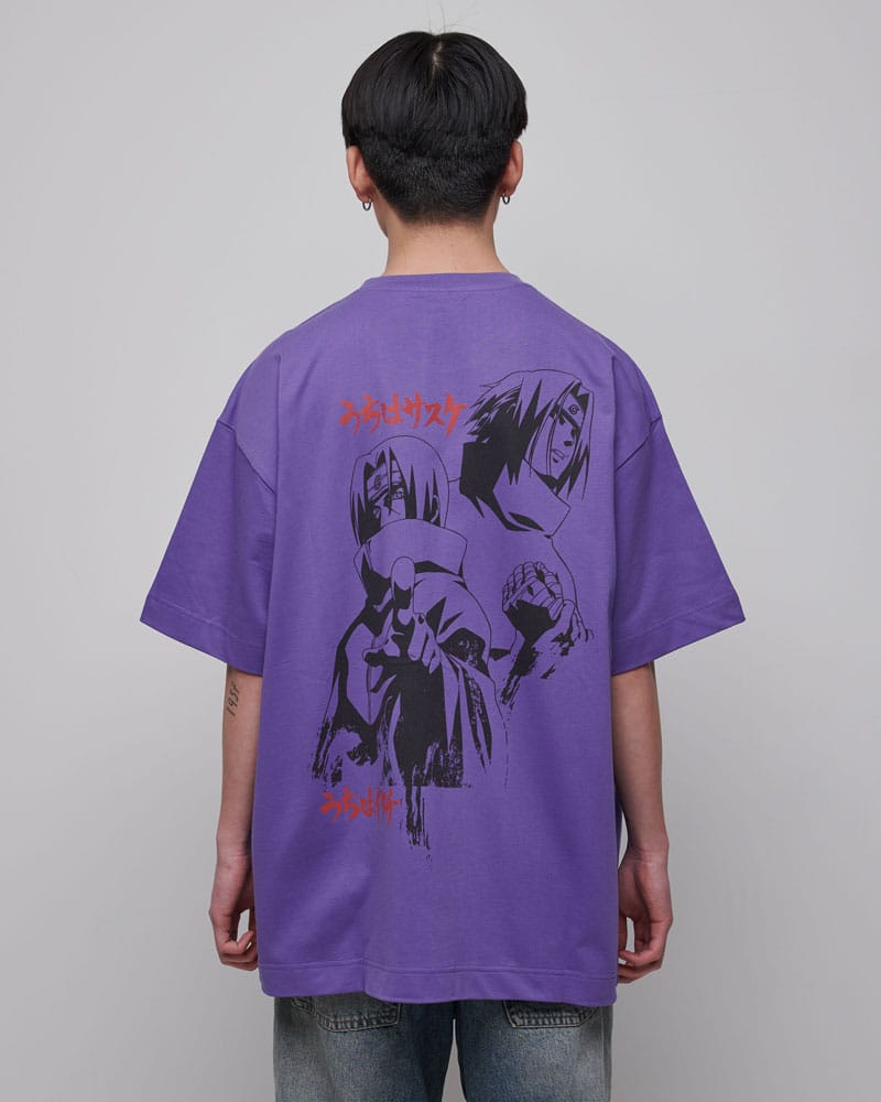 Naruto Shippuden T-Shirt Graphic Purple