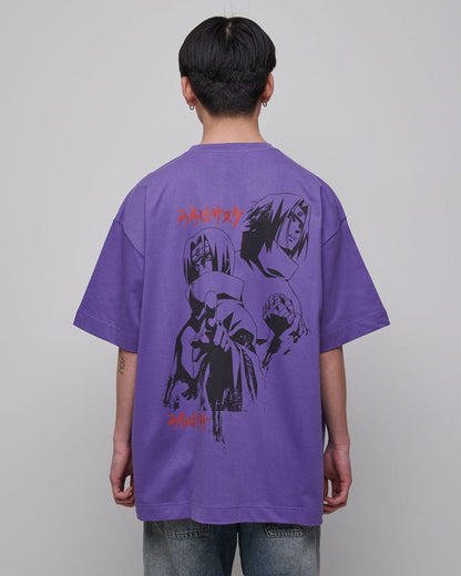 Naruto Shippuden T-Shirt Graphic Purple