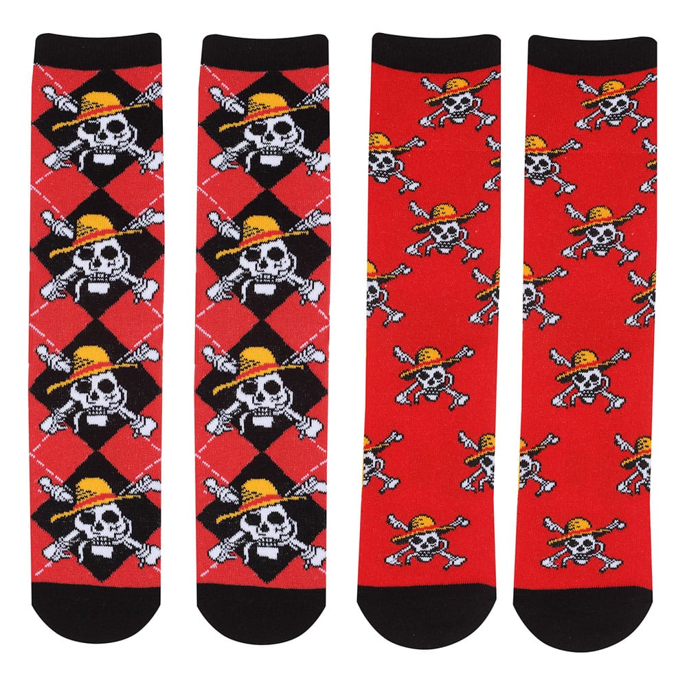 One Piece Socks 2-Pack L-XL Footwear