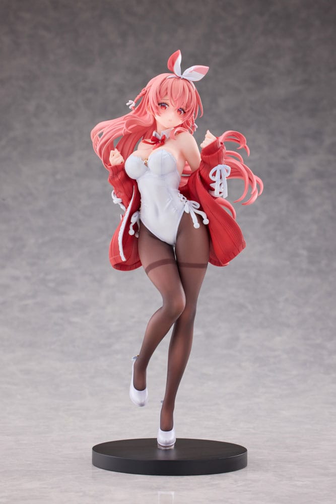 Original Character PVC 1/7 White Rabbit Illustrated by Rosuuri Deluxe Version 24 cm Statues