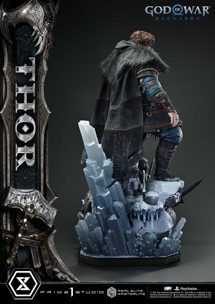 God of War: Ragnarök Real Elite Masterline Series Statue 1/3 Thor 105 cm